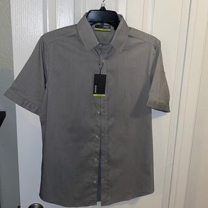 NWT Murano Performance Slim Fit Woven Button-Down